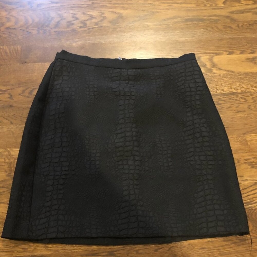 French connection snake print skirt